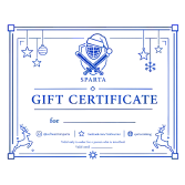 Gift certificate — Soft Warrior Sparta soft gear