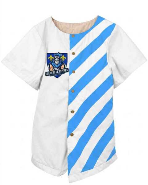 Louisville Royals club themed tunic with sleeves
